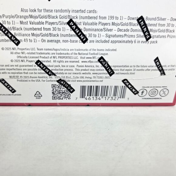 2024 Panini Prizm Deca NFL Trading Card Hobby Box Online Exclusive - NEW SEALED - Picture 5 of 6